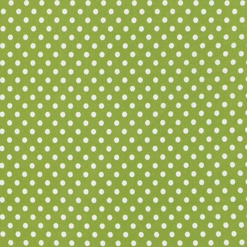 Jersey Swafing - Punkte - 1cm - Kiwigrün